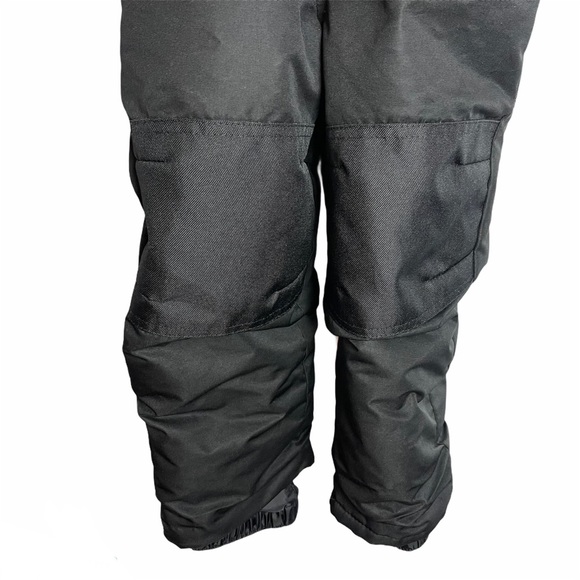 Cat & Jack black snow bib overalls - Picture 3 of 8